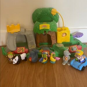 Fisher Price Little People ZOO Animals Kid Toys sound